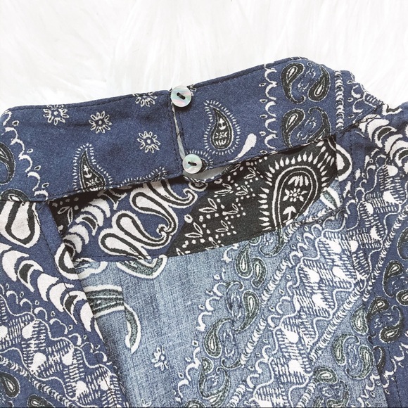 {SOLD} FREE PEOPLE Printed Beau Dress Scarf Print - Picture 8 of 9